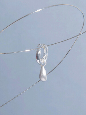 Silver nut Earrings