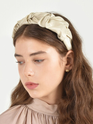 HB010 Princess shirring headband