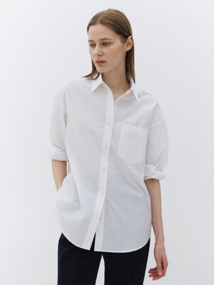 Bio cotton shirt (Off White)