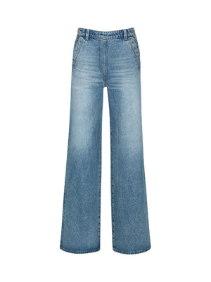 SIDE BUTTONED JEANS_BLUE