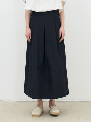 TFR COTTON PLEATED SKIRT_2COLORS