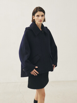 RTW CASHMERE HOODED COAT_2COLORS