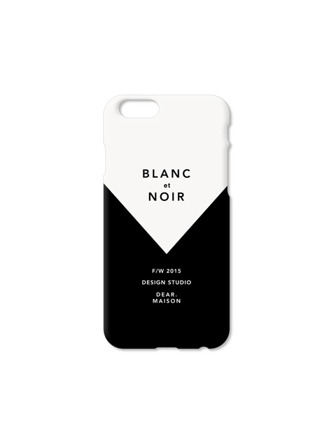 PHONE CASE - BLANC et NOIR