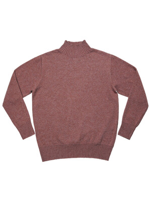 Whole Garment Mock-neck (Red)