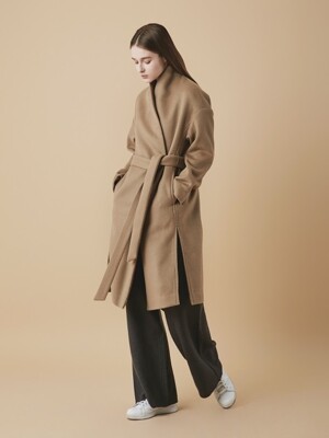 LAKE ROBE COAT BEIGE