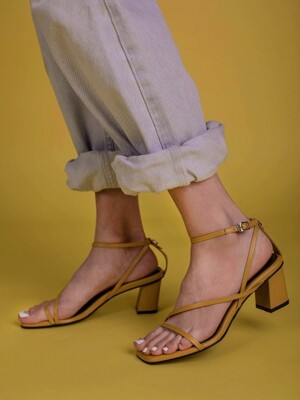 MEGAN SANDAL - MUSTARD