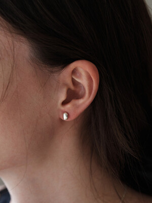 Everyday silverball earrings