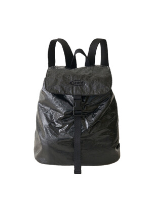 Shine mini string backpack_black