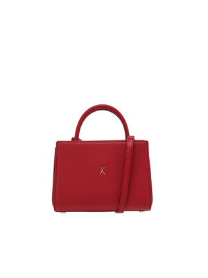 Lucky Pleats Tote S Lucky Red