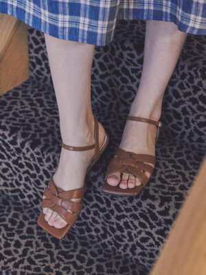 [단독]1643 EL Flat Sandals-6color