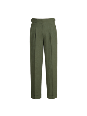 8s Linen Gurkha Trousers (Khaki)
