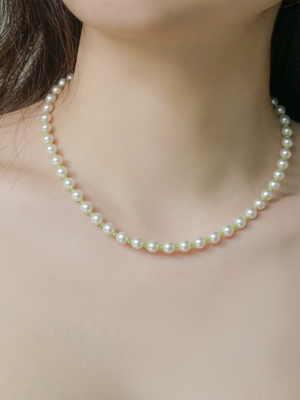[SILVER] 6SW PEARL BEADS N (GREEN)