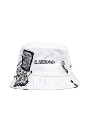 BBD Disorder Patch Bucket Hat (White)