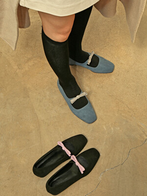 [단독]1755 Rahee Ribbon Maryjane Flat Shoes