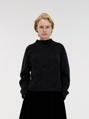 Perdita knitted sweater (Black)