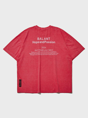 Pigment Hope and Passion Tshirt - Red