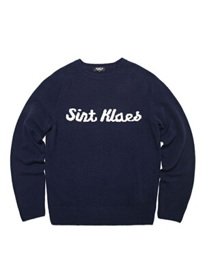 LAMBSWOOL KNIT NAVY