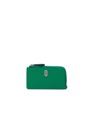 Magpie Zipper Card Wallet (맥파이 지퍼 카드지갑) Green