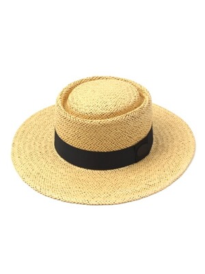 Home Beige Flat Fedora