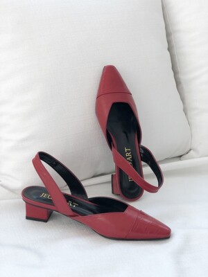 essential combi slingback red