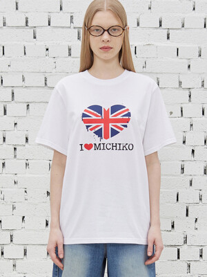 MELTING UNION JACK TOP WHITE_RELAXED FIT