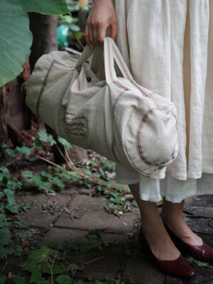 린넨 트레블백 : Linen travel bag