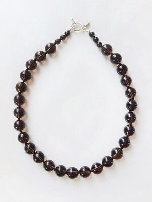 Smoky Quartz Knot Necklace