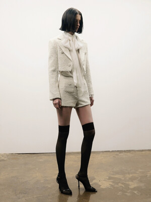 Boucle Tweed Shorts[White(WOMAN)]_UWS-FP06