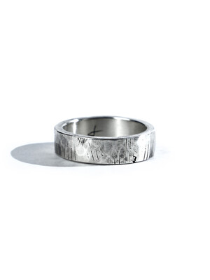 SEWN SWEN SILVER SCRATCH X HAMMER COMBINATION RING