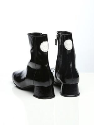 Black Cooper boots smileback 블랙 쿠퍼스마일 부츠