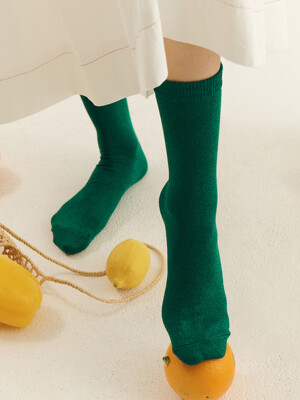 Glitter Socks Green