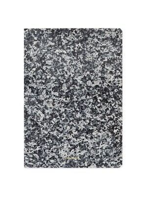 STONE NOTEBOOK - Black marble