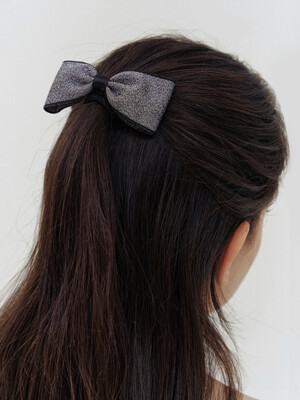gray x black pearl mini ribbon band