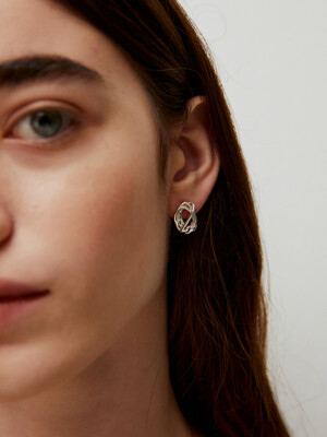 Tangled earrings