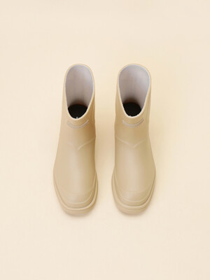 Heart ankle rain boots(beige)_DG3CM24301BEE