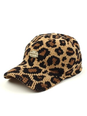 GDMT Leopard Knit Ballcap 호피니트볼캡