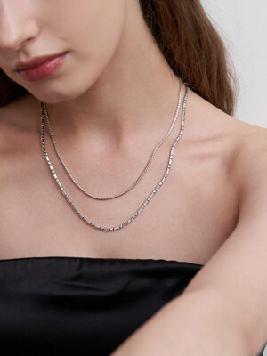 TENNIS CHAIN NECKLACE (2colors) AN4230013