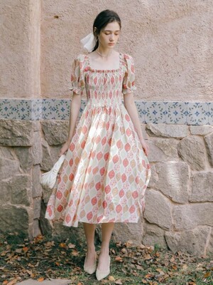 DD_Pear shape floral fairy dress