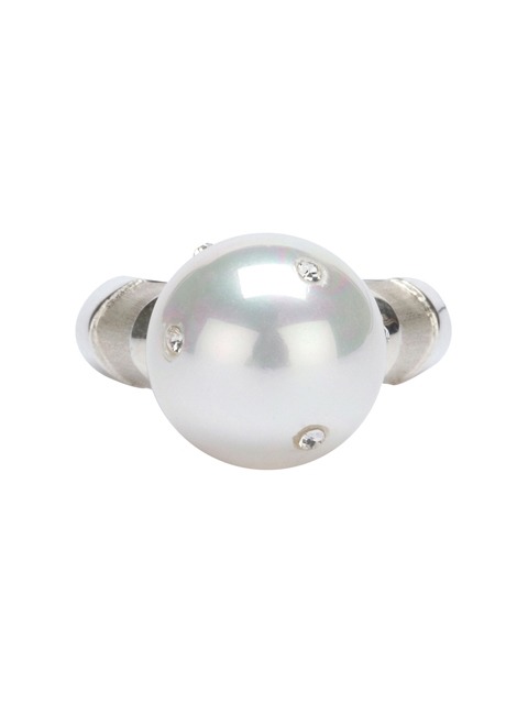 CLASSIC STONE PEARL RING