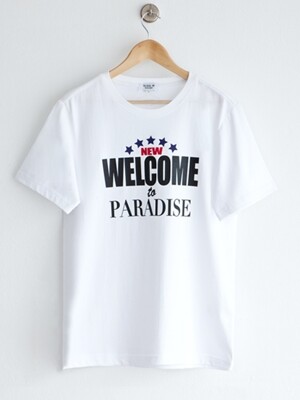 WELCOME T-SHIRTS WHITE
