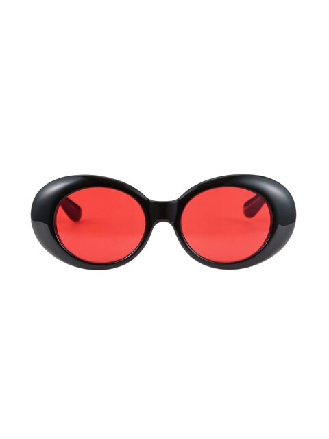 Roswell Original Glossy Black / Red Tint Lens
