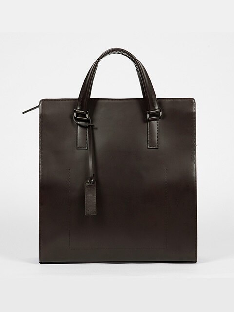 VERTICAL TOTE [Brown]