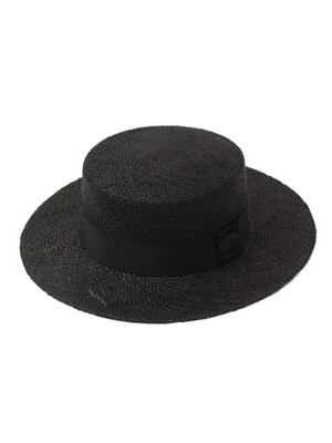 Bau Black Flat Fedora