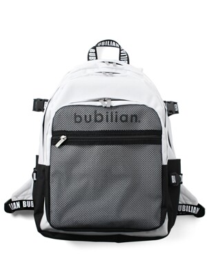 6447 3D Backpack _ White&Black