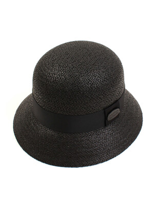 Cool Black Cloche Hat 여름페도라