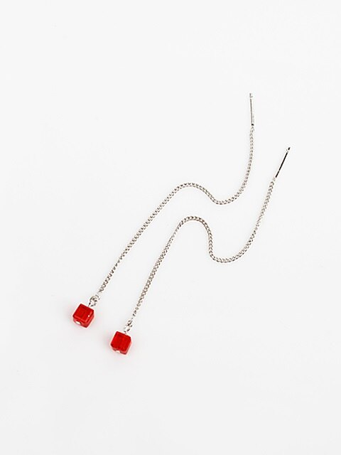 COLOR CUBE CHAIN EARRING [DL15FWER05MTF]