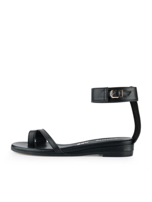 Wide strap sandals shoes-CG1018BK