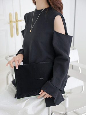 블랙 클러치 BLACK SIGN CLUTCH