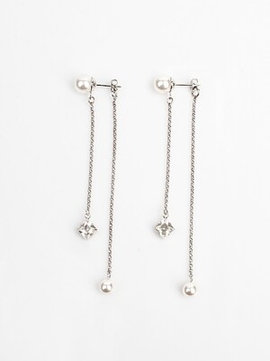 MONTANA LONG CHAIN EARRING [DL15FWER04SVF]