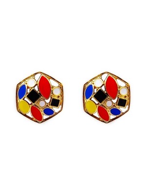 abstract earrings